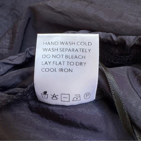 Revolve Superdown Ruby Parachute Pant Stylish Navy Cargo Pants adjustable waist - Picture 13 of 14